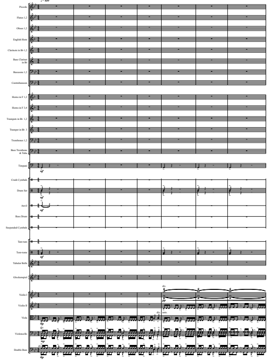 复仇者联盟 管弦乐总谱+分谱 有试听