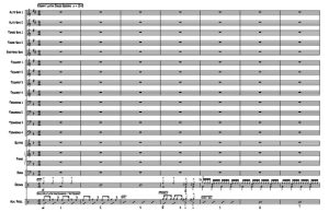 夜的旋律 中级 爵士大乐队总谱+分谱（4级） 有试听-云音圈