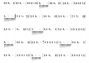 大海啊故乡 扬琴独奏 有试听-云音圈