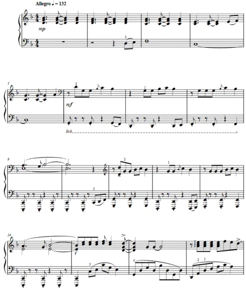 奥菲莉亚的命运 高级版 钢琴独奏 有试听