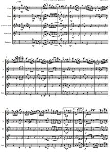 完美无瑕的雷格 乔普林 木管五重奏总谱+分谱 有试听-云音圈