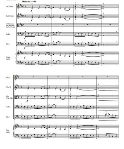 山地人 初级 交响弦乐合奏总谱+分谱 2级 有试听-云音圈