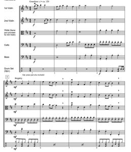 巨星 初级 交响弦乐合奏总谱+分谱 有试听-云音圈