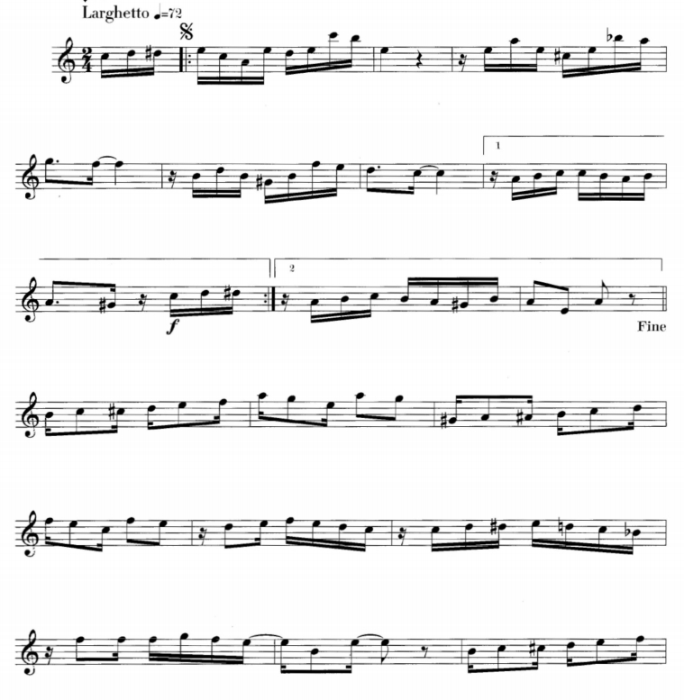 巴西花生糖 长笛独奏 带伴奏音频 有试听