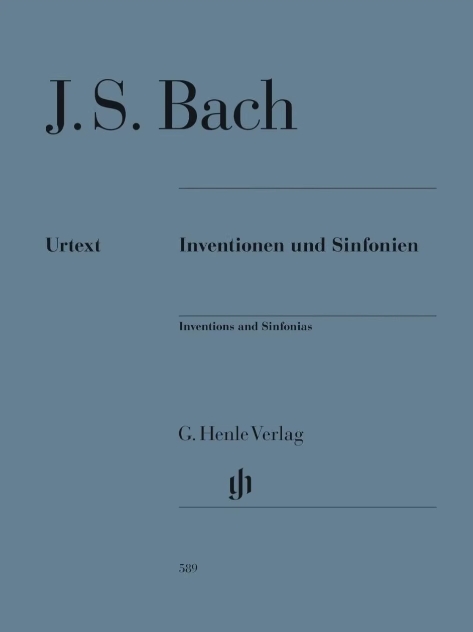 巴赫二三部创意曲 BWV772-801 亨乐版 带指法