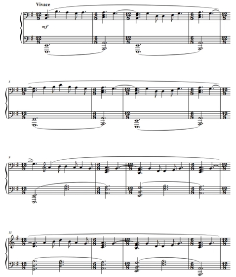 带我去你的教堂   高级版 钢琴独奏 有试听