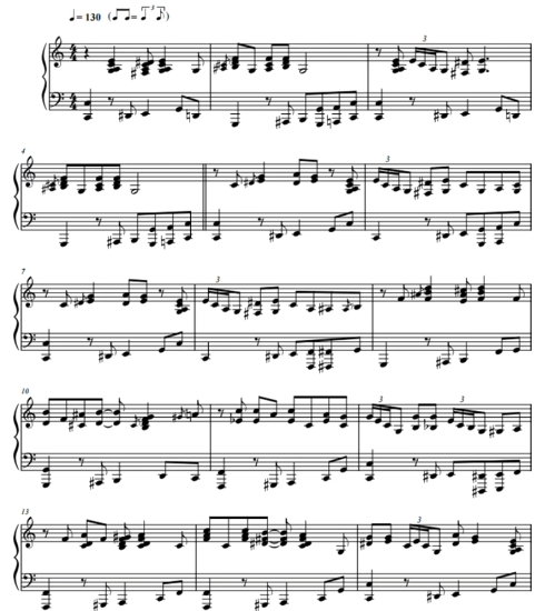 平安夜  爵士钢琴独奏 有试听