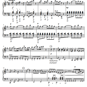 弦乐小夜曲第一乐章 手风琴谱 有试听-云音圈