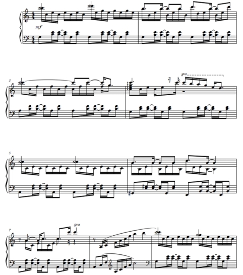 彩虹之上  高级版 钢琴独奏 有试听