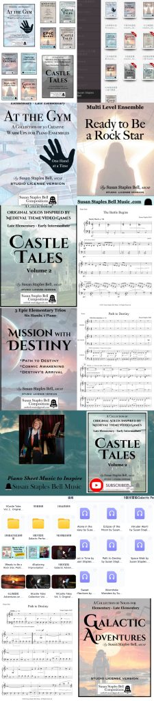 苏珊 贝尔钢琴教学曲集10册 带音频