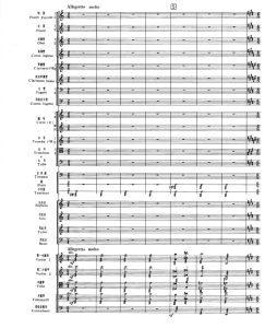 怒吼吧 黄河 管弦乐 总谱-云音圈