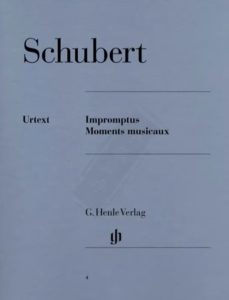 舒伯特 钢琴即兴曲与音乐瞬间合集 D899+780+935 亨乐原版-云音圈