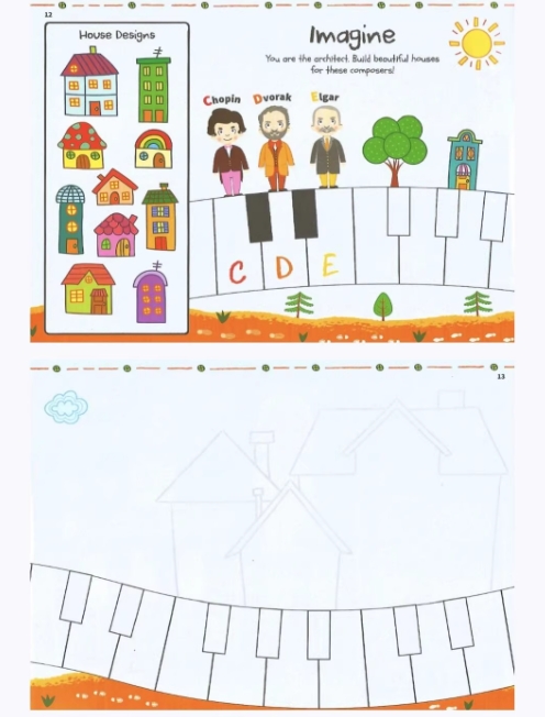 图片[3]-原版西方乐理启蒙教材 全4册 附音频 5 mins a day系列 适合4-6岁儿童音乐启蒙