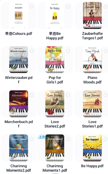 图片[2]-德国年轻作曲家 Sandra Labsch 桑德拉 11册超小众钢琴作品集 难度0-3级