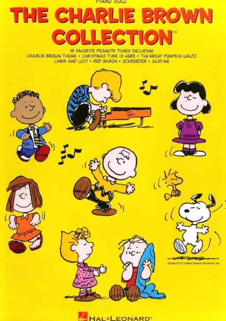 经典查理布朗系列钢琴谱 查理布朗系列：钢琴独奏+查理布朗的圣诞节 共2册