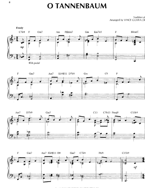 图片[5]-经典查理布朗系列钢琴谱 查理布朗系列：钢琴独奏+查理布朗的圣诞节 共2册