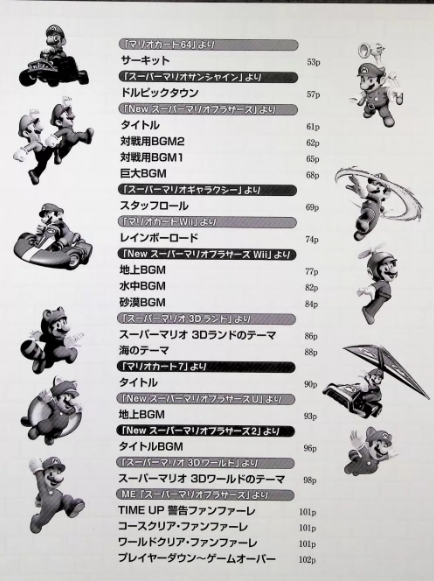 图片[3]-超级马里奥系列钢琴乐谱全套 涵盖超马初橙、GALAXY蓝、JAZZ、WII初红/中上红、中上黄、中上级红本等多款谱子