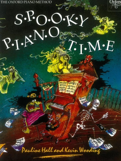 14首原创 万圣节钢琴曲 全彩插图 适合初级钢琴学习者（约英皇1级）