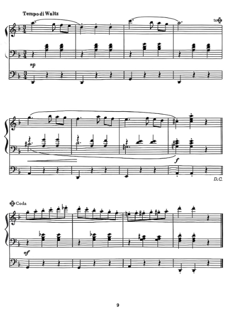 图片[3]-雅马哈双排键教材 初见练习视奏演奏练习6B