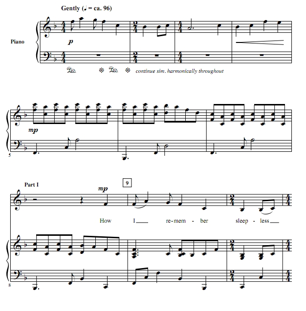 商品为SA 二声部合唱线谱 恩雅 飘雪之中 米勒版 童声女声合唱谱 有试听