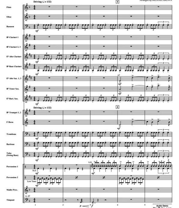 惊奇队长 初级 交响管乐合奏总谱+分谱 有试听