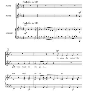 商品为SA 二声部合唱线谱 意大利曼波 加里纳版 童声女声合唱谱 有试听-云音圈