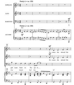 商品为SAB 三声部合唱线谱 意大利曼波 加里纳版 混声合唱谱 有试听-云音圈