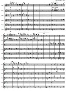 我们祝你圣诞快乐  长笛六重奏总谱+分谱 有试听-云音圈