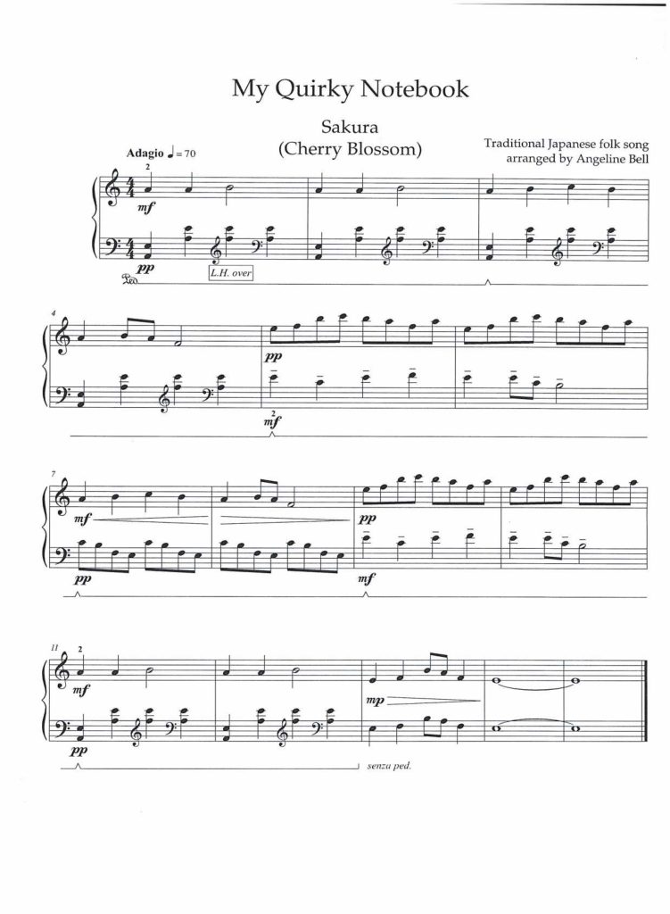 图片[8]-我的古怪笔记本和我的抒情笔记本 共40首 适合比赛和音乐会