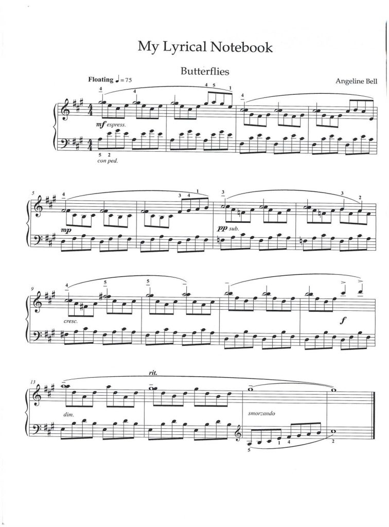 图片[4]-我的古怪笔记本和我的抒情笔记本 共40首 适合比赛和音乐会