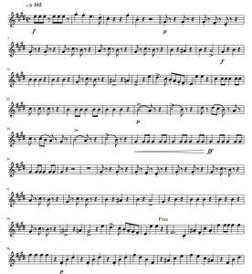 拉德斯基进行曲  小号独奏 有试听-云音圈