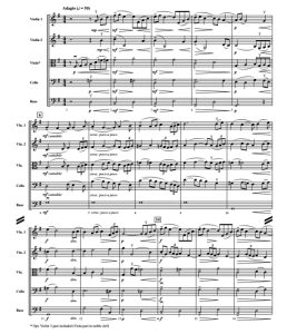 拉赫玛尼诺夫 Adagio 朗斐尔版 中级 交响弦乐合奏总谱+分谱 G3 有试听-云音圈