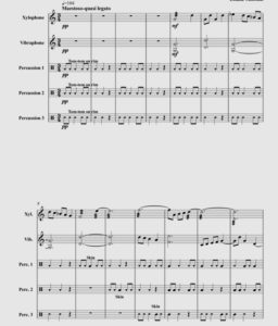 斯洛亚 五分之三 初级 打击乐五重奏总谱+分谱 有试听-云音圈