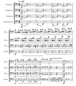 新世界 第九交响曲 广板 长号四重奏 总谱+分谱 有试听-云音圈