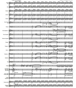 新生代之号 埃夫兰版 中级管乐 交响管乐合奏总谱+分谱 3级 有试听-云音圈