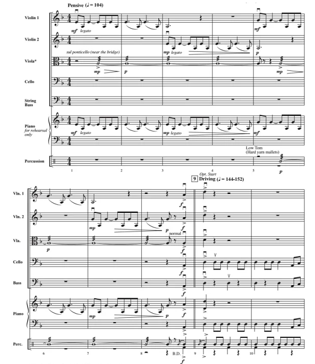 星球大战-曼达洛人 朗斐尔版 中级 交响弦乐合奏总谱+分谱 G3.5 有试听