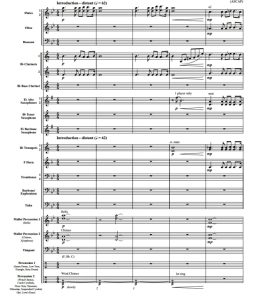 星际风景 巴马吉斯版 初级 交响管乐合奏总谱+分谱 2级 有试听-云音圈