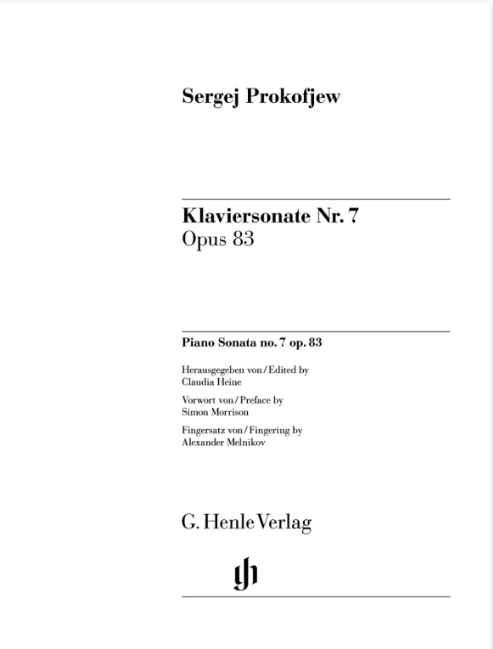 图片[2]-普罗科菲耶夫 第七钢琴奏鸣曲 亨乐版