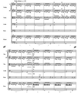 暗中潜流 交响弦乐合奏总谱+分谱 初级 G2 有试听-云音圈