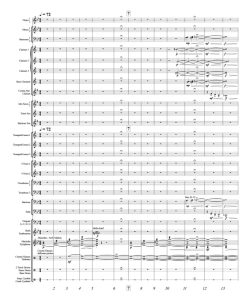 暮光之舞 巴伦格版 中级 交响管乐合奏总谱+分谱 G3.5 有试听-云音圈