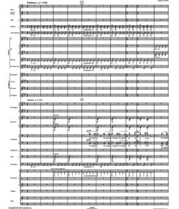 更邪恶的小精灵 卡兹克版 高级 交响管乐合奏总谱+分谱 5级 有试听-云音圈