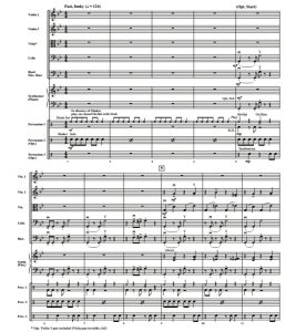 曼海姆压路机 胡桃夹子《Faeries》朗斐尔版 中级 交响弦乐合奏总谱+分谱 G3.5 有试听-云音圈