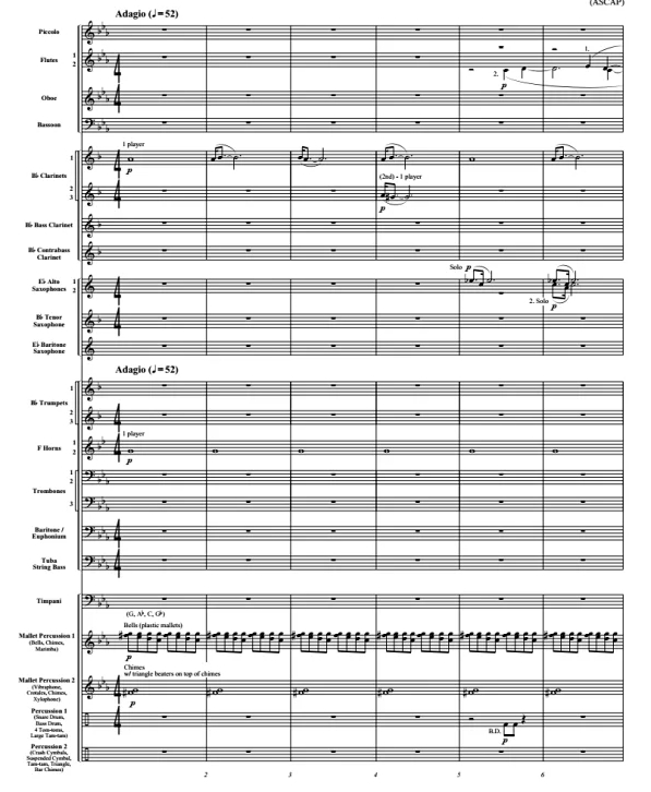 极限 中级 交响管乐合奏总谱+分谱 4级 有试听