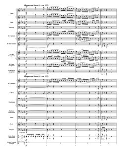 柴可夫斯基终曲 中级 交响管乐合奏总谱+分谱 3级 有试听-云音圈