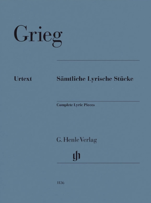 格里格钢琴抒情小品全集 亨乐版