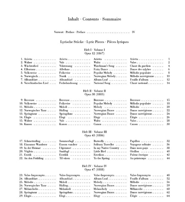 图片[3]-格里格钢琴抒情小品全集 亨乐版
