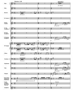 梦想与命运 巴伯版 中级 交响管乐合奏总谱+分谱 G3 有试听-云音圈