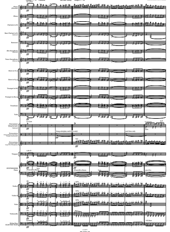 歌剧魅影 管弦乐总谱+分谱 有试听