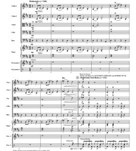 歌舞青春3 朗斐尔版 中级 交响弦乐合奏总谱+分谱 3-4级 有试听-云音圈