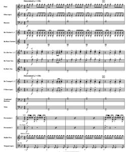 毒蝎子 索塞多版 初级 交响管乐合奏总谱+分谱 有试听-云音圈